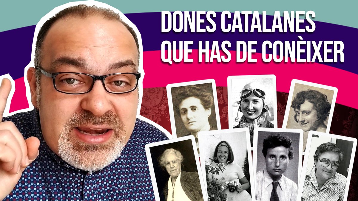 Pau_Font's tweet photo. 🔴Ep! vídeo per passar demà a classe! "Dones catalanes que has de conèixer" #8M2022 #DiadelaDona #DiaInternacionaldelaDona #8M #8Marzo2022 #8Marzo #Educació #Youtuber #Català -  LINK VÍDEO - https://t.co/Vlcu9ugtET https://t.co/N0N33dbL1f