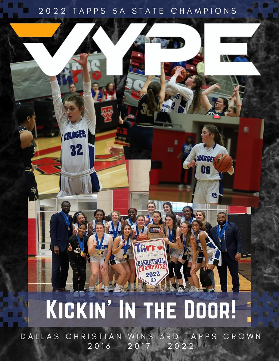 Congratulations to VYPE DFW campus client Dallas Christian School on their third girls basketball state championship title!

#VYPEcampus #DallasChristian #TAPPSbasketball #TAPPSstate