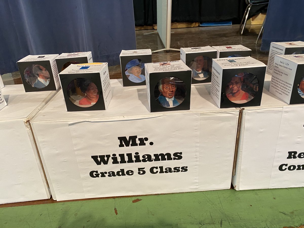 Black History Month Biography project from Mr. Williams’ 5th Grade class, highlighting Black Americans who made remarkable contributions to our country. #blackhistory ⁦<a href="/WinthropEagle/">WinthropSchool</a>⁩ ⁦<a href="/hw_schools/">Hamilton-Wenham Regional School District</a>⁩