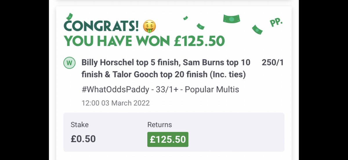 CubbonJason's tweet image. Do you guys ever check whatoddspaddy? I thought this was great value for API. The “and ties” element of these bets is very valuable imo but makes them tricky to assess as individual top place bets don’t usually have that element @Bradley_Todd @BenColeyGolf @JWorsley89