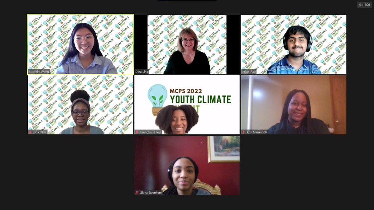 DinaLink9's tweet photo. @MCPS_Science 127+ attended our first ever Youth Climate Summit; thank you to all speakers and participants for an inspirational day! MCPS students empowered to be the change! @MCPSOutdoors @MyGreenMC @MC_SAPPlings @MCPSSERT https://t.co/3ZHWpHikCJ