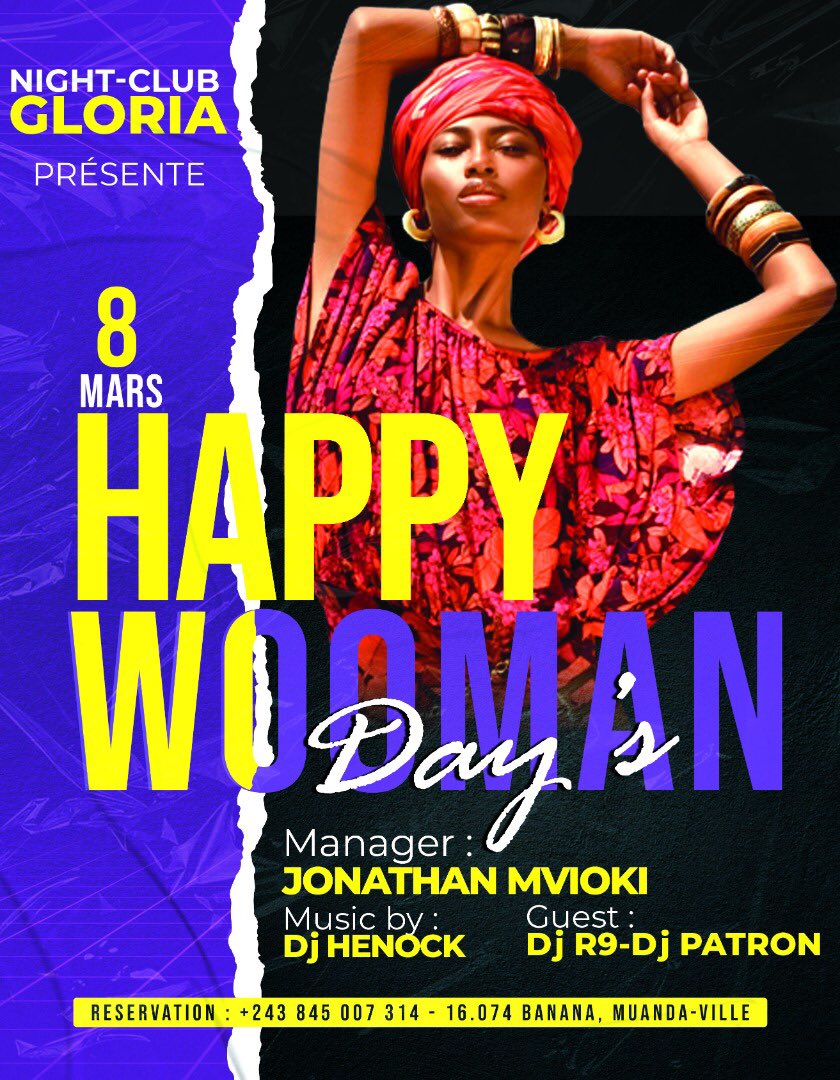 jonathan_mvioki's tweet photo. Retrouvons nous tous demain au Night-club Gloria Muanda @hotelgloria11 https://t.co/53xQqDfolT