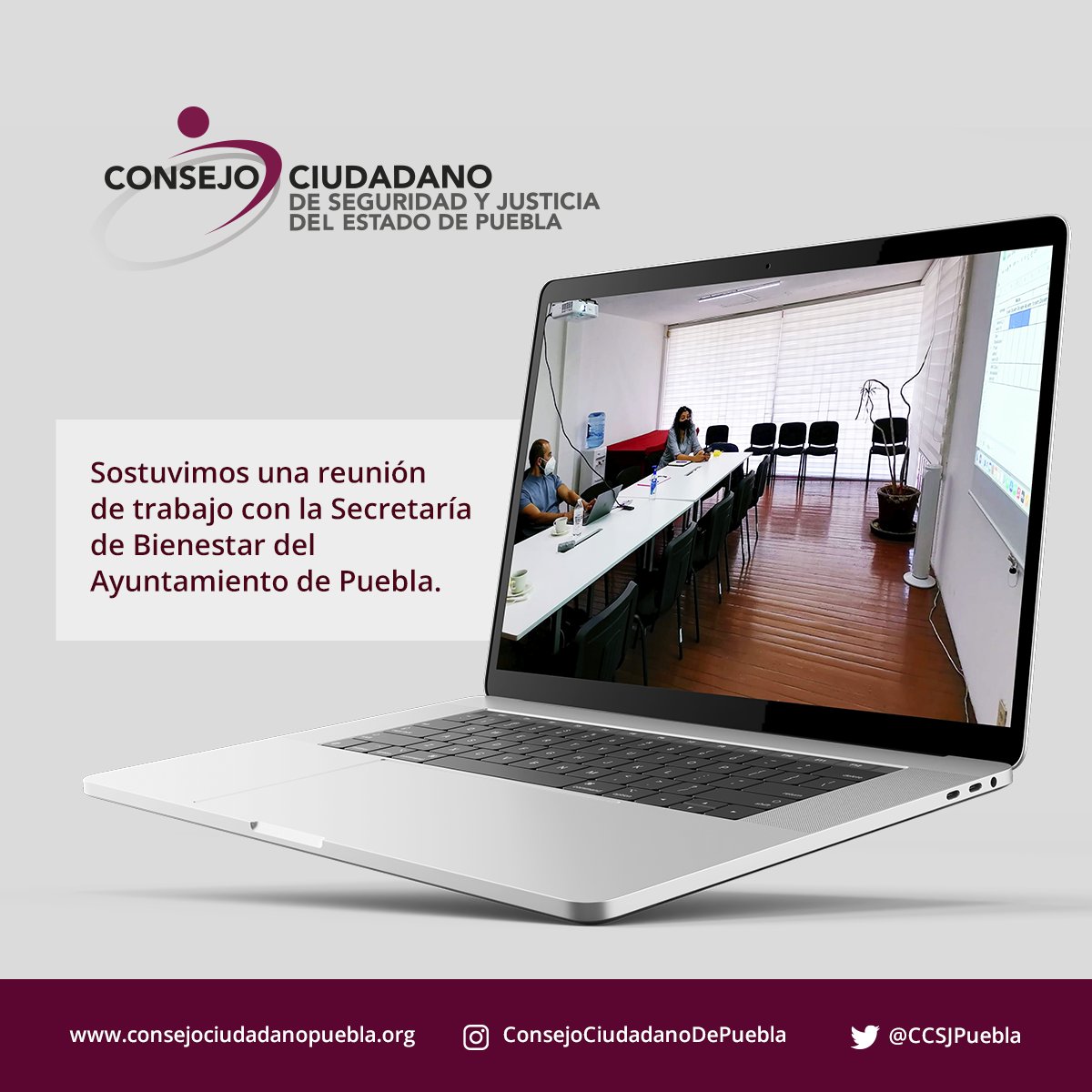 CCSJPuebla's tweet photo. #ElCCSJPComparte 📣
💻⌨️👩Continuamos colaborando con instancias como la Secretaría @PueblaBienestar para llegar a otros sectores de la población.
👉🗓️En esta reunión de trabajo, generamos el cronograma de actividades para el trimestre comprendido entre marzo - mayo. https://t.co/3PDbhKN8e3