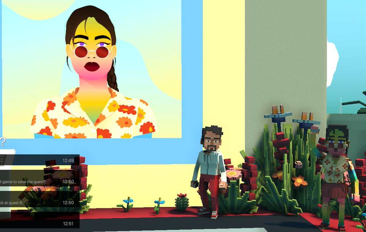 StarrBit's tweet photo. @TheSandboxGame @worldofwomennft Gotta love the Giveaways! I just participated in the daily #SandboxAlphaS2Contest for a chance to earn up to 1,000 $SAND! Day 3 - Selfie with WorldofWomen. Check out my screenshot below! 👇 #SandboxAlphaS2 https://t.co/DuFJdwrWhF