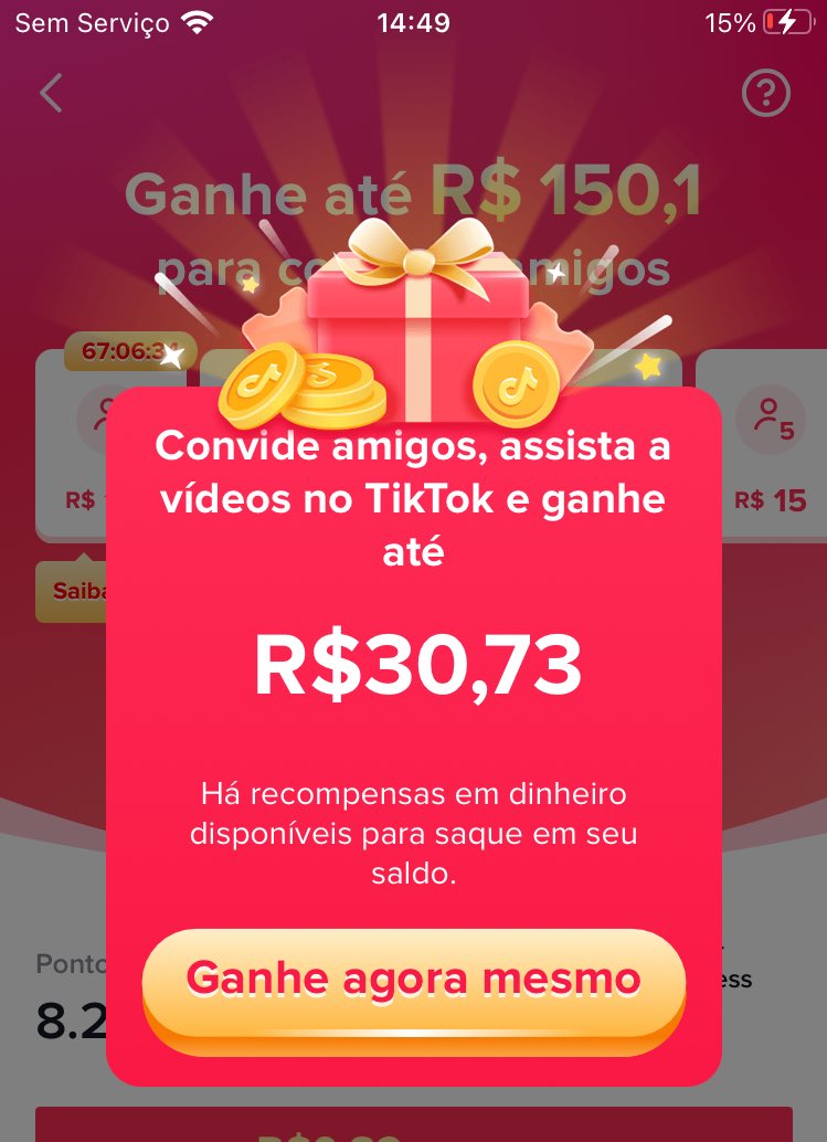 cIaraofc's tweet photo. Galera o aplicativo TIKTOK está pagando 30$ pra novos usuário. Crie uma nova conta e não perca a promoção!👏🏻👏🏻👏🏻🎁
👉🏿https://t.co/URblMVas2R 👈🏿 https://t.co/dzb76DddZr