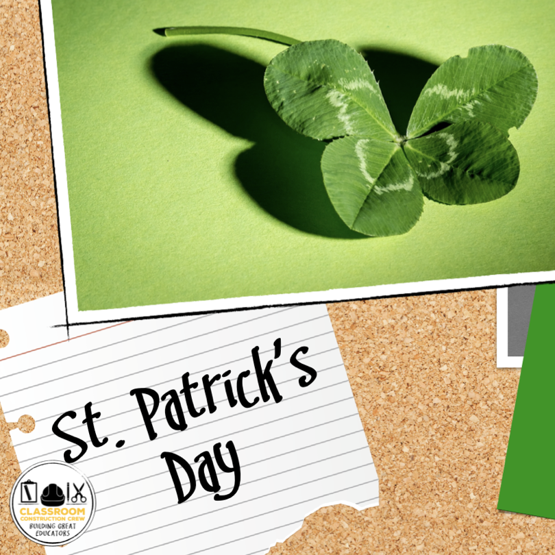 ClassroomCrews's tweet photo. Get your students to have #authentic #discussion around St. Patrick's Day with Did You Know? May your day be touched by some Irish luck.🍀

https://t.co/Cs7OqrZZLG

#didyouknow #StPatricksDay #teacherspayteachers #tpt @TpT_Official #chicagoriver #factorfib #bellringer #warmup https://t.co/NGujAGwieW
