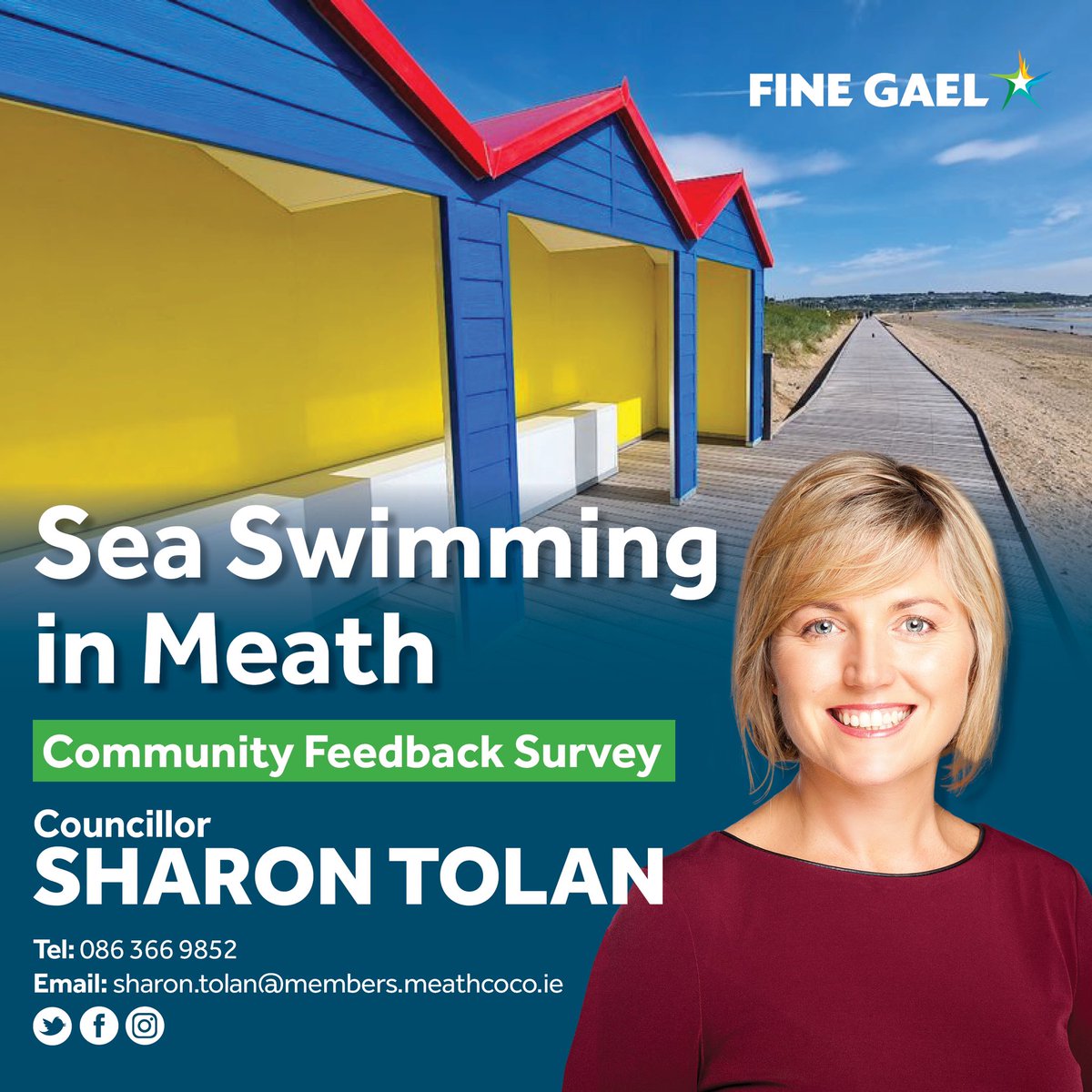 Have you discovered a love of sea swimming in Meath? Would you like to see facilities to improve your experience? Please complete my survey below ⬇️ and share it with any swimmers you know, to help me gather info for funding application. surveymonkey.com/r/FPNGGQH