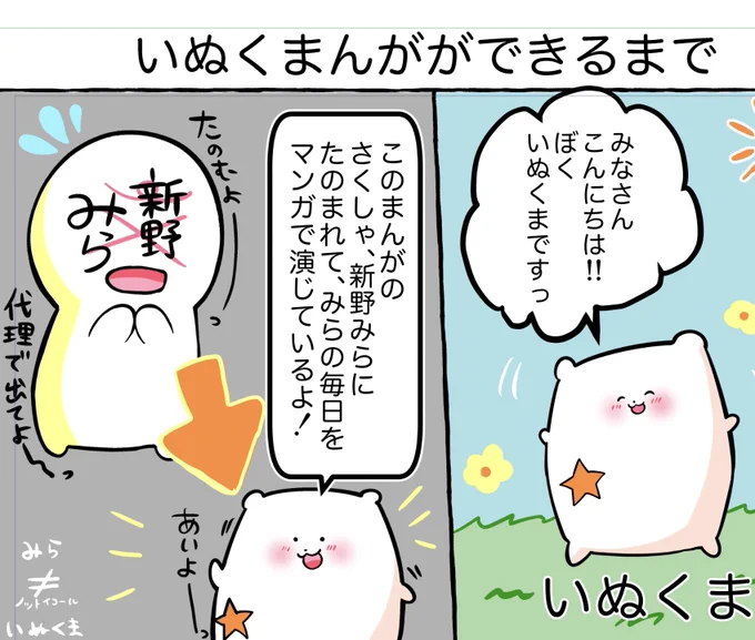 こういうことなんです…エッセイはじめてTwitter放流したときからこういう気持ちで描いてる
手塚治虫先生のスターシステム制度と同じ 