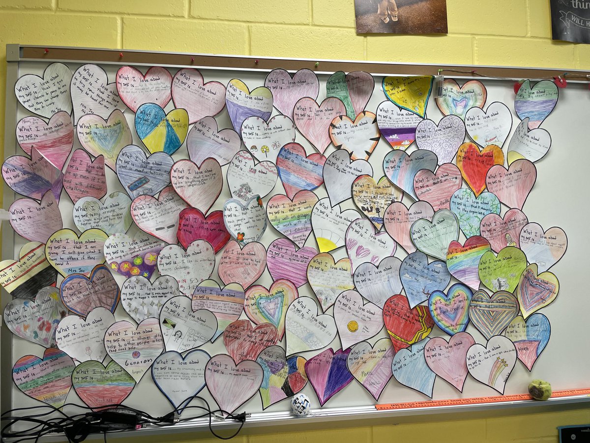 S shared the things they love about themselves.  ⁦<a href="/JMDragons5/">John Marshall School</a>⁩ ⁦<a href="/mrskjones116/">Kerry Jones</a>⁩
