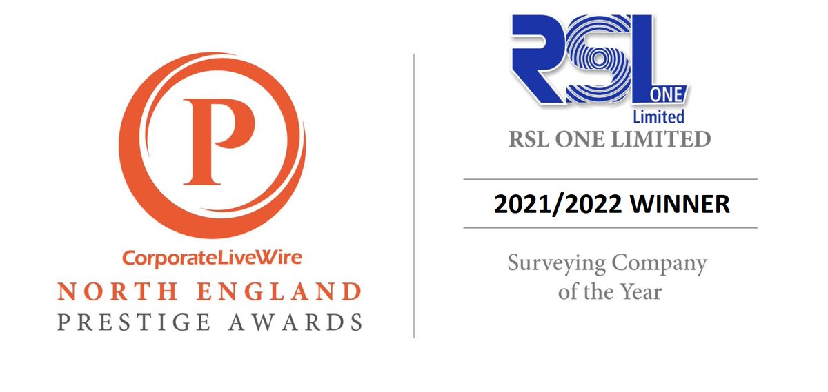 RSLOneLimited's tweet photo. We are extremely proud to announce that, for the second year running we have been nominated and won "Surveying Company of the year" 2021/2022 - North England Prestige Awards. @dimensionalcont https://t.co/q8tflcgbTU