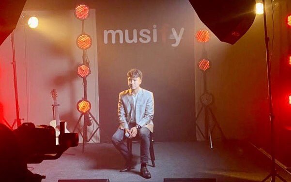 TafmaNagaland's tweet photo. Video project for the Top winners of the ‘Voice of TaFMA’ underway at Musify, RCEMPA. 

TaFMA is grateful to @HindusthanR &amp; @DolbyIn for their support. https://t.co/zYT4kZQziT