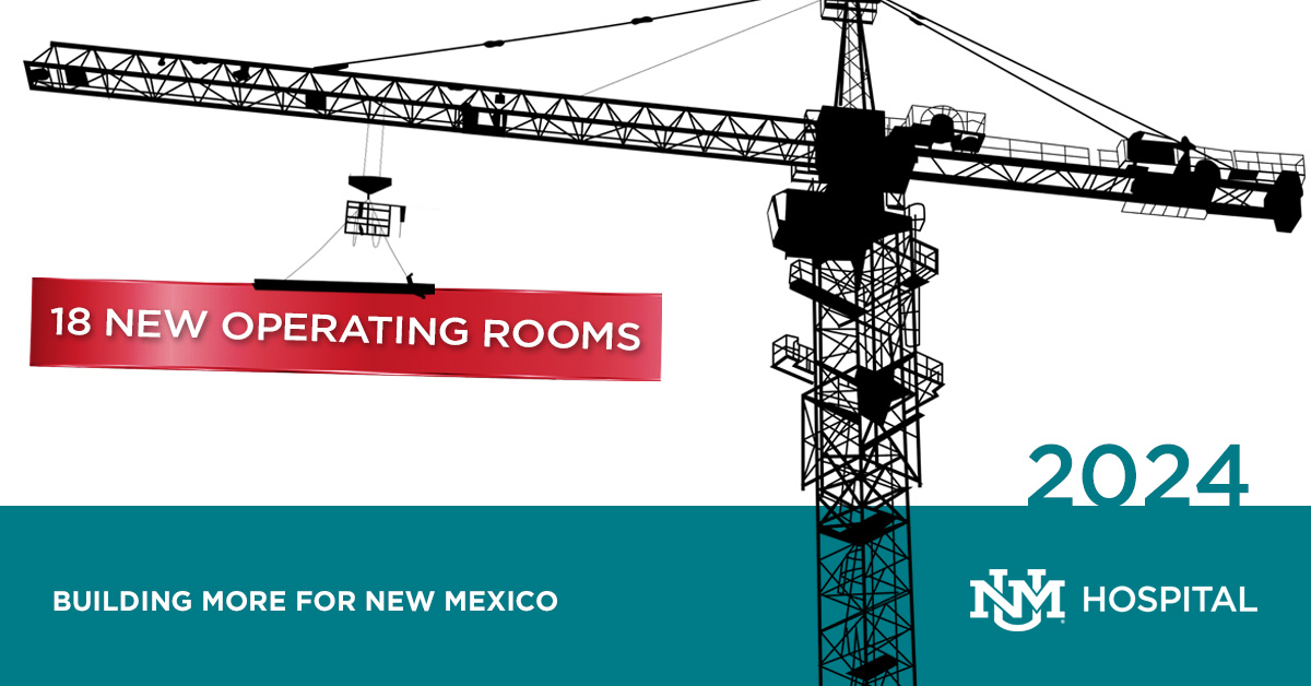 UNMHospital's tweet photo. UNM Hospital is working to Deliver More with a new hospital tower – coming in 2024. #BuildingMoreForNM

Follow the progress here: https://t.co/zK1FT8pyv7 https://t.co/A3niCxM22a