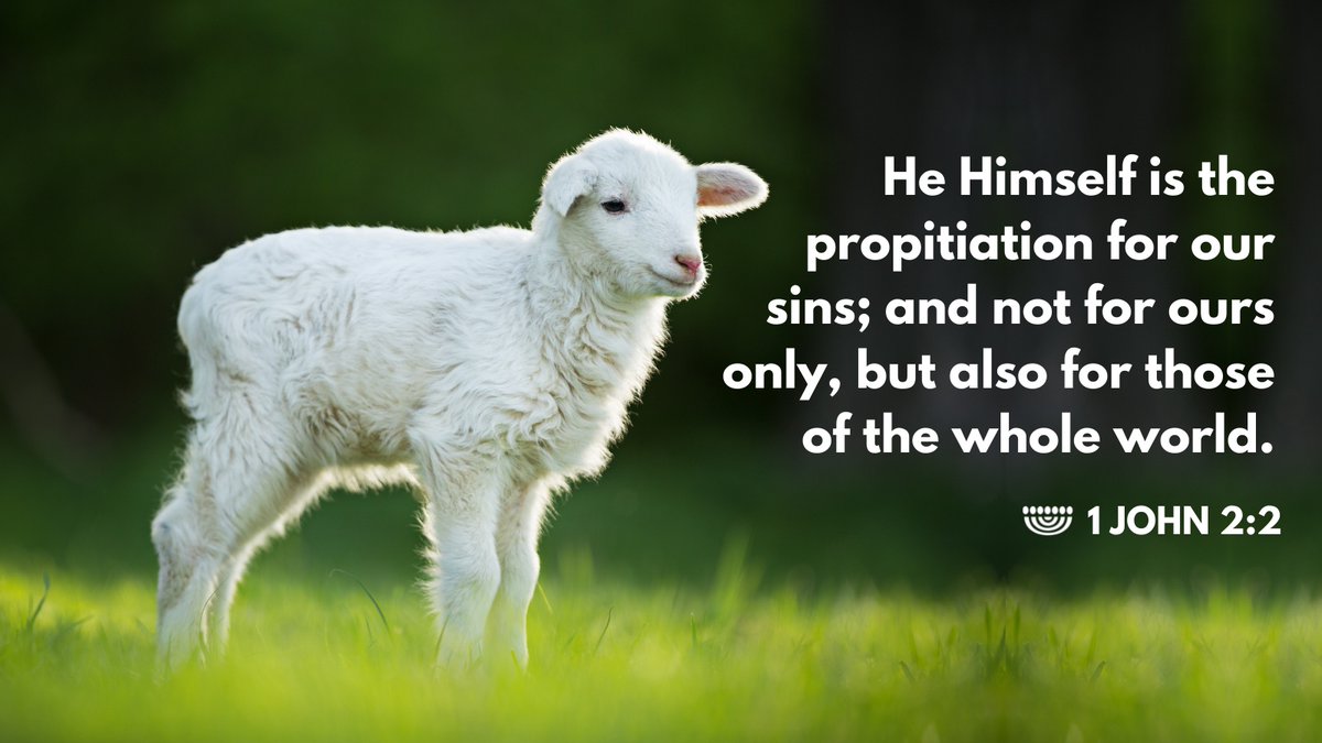 ESFI_USA's tweet photo. "He Himself is the propitiation for our sins; and not for ours only, but also for those of the whole world."
(1 John 2:2)

#ChosenPeople #verseoftheday #scripture #Bibleverse #FirstJohn https://t.co/rXDHW1Rw9k