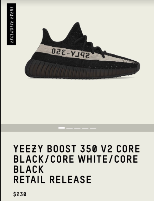 Humano túnel Autor BOOST LINKS on Twitter: "Ad: adidas Yeezy Boost 350 V2 'Oreo' app raffle  for in-store pick up live via adidas App Enter here =&gt;  https://t.co/UVgtPk5FW6 h/t @Blessedpapi7X3 https://t.co/einaDAKIkX" /  Twitter