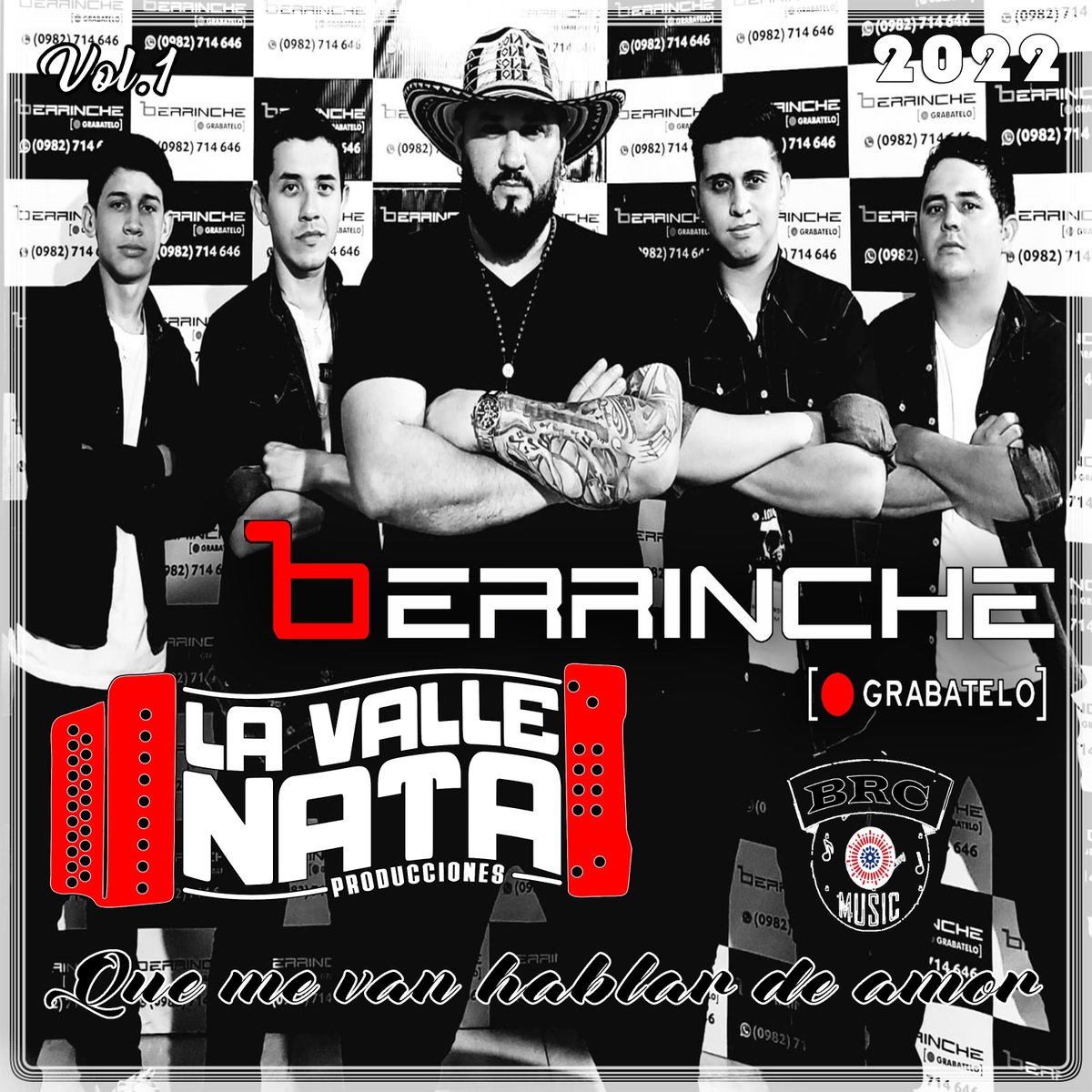 BrcPy's tweet photo. 😀 Hoy hace dos meses el Grupo @diego_berrinche lanzaba sus éxitos y canciones.. con el sello de @BrcPy 

𝐕𝐨𝐥.𝟏 " 𝐐𝐮𝐞 𝐦𝐞 𝐯𝐚𝐧 𝐡𝐚𝐛𝐥𝐚𝐫 𝐝𝐞 𝐚𝐦𝐨𝐫 "
𝐕𝐨𝐥.𝟐 " 𝐓𝐞𝐬𝐚𝐩𝐨'𝐞 "
𝐕𝐨𝐥.𝟑 " 𝐒𝐢𝐧 𝐌𝐞𝐝𝐢𝐫 𝐃𝐢𝐬𝐭𝐚𝐧𝐜𝐢𝐚 "

#berrinche #diegoberrinche #brc https://t.co/Y2MMergV4h