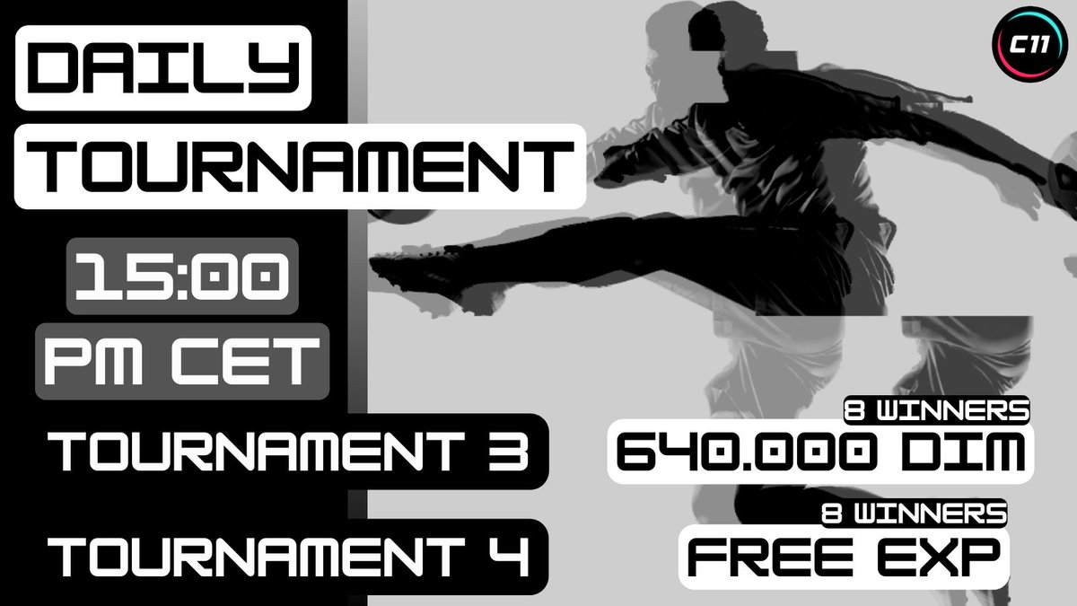 Cosmos_E11even's tweet photo. DAILY TOURNAMENT ALERT

Registration starting now at https://t.co/UUeB6CN1C7

Join us and win awesome prizes!

#P2E #NFTs #PlayToEarn #WAXP https://t.co/QfrVkAvxEq