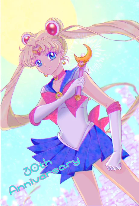 セーラームーン放送30周年
おめでとうございます✨
(過去絵で申し訳ない😭) 