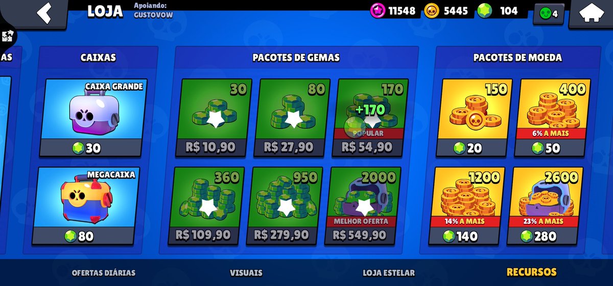 Brawl Pass apoiando o <a href="/GustovowOficial/">Gustovow 🇧🇷🇺🇸</a>
