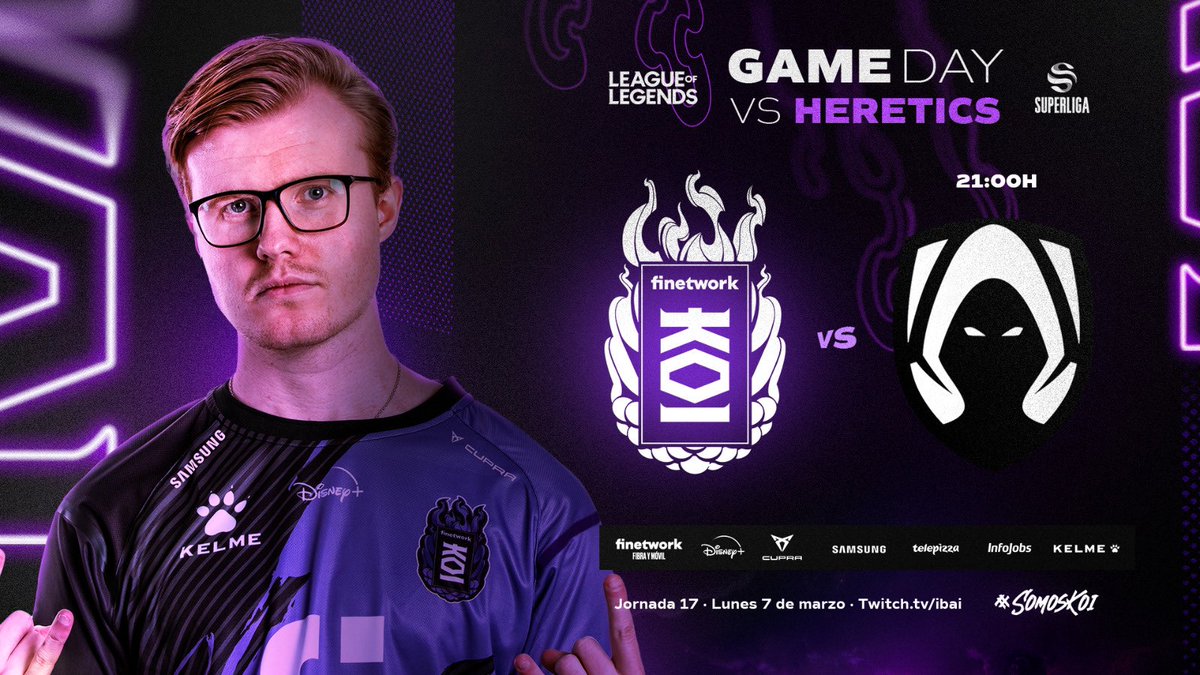 IbaiLlanos's tweet photo. Hoy a las 21:00 KOI vs Heretics.

Dejen sus bendiciones aquí abajo. 

Vamos con todo. https://t.co/EiAUVKyhes