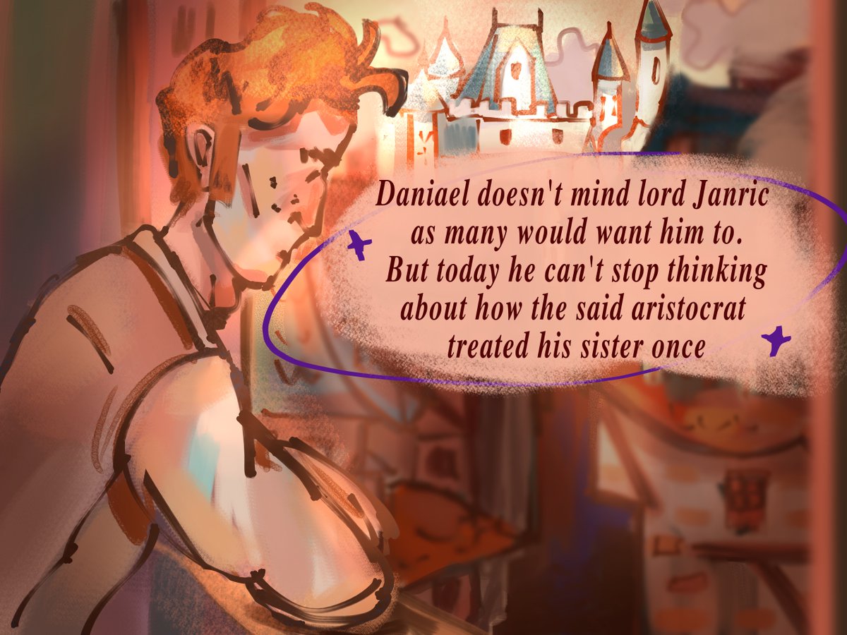 vercia420's tweet image. garstka screenów z filmiku!!! Zależy mi na pokazaniu fantasy, ale też opowiedzeniu historii Daniaela, który jest lekarzem lorda Janrica i przypadkiem wplątuje się w sprawę morderstwa na dworze