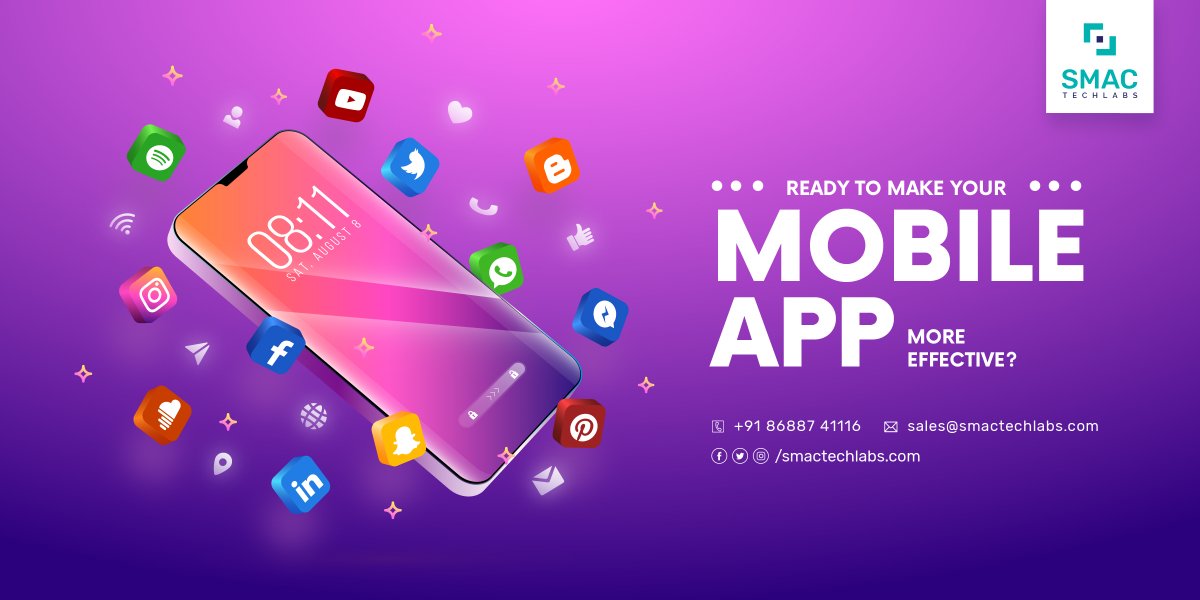 Contact Us Now For Your Mobile App Development Needs!
🤙 91 7997512340
🌐 lnkd.in/fSR43y2
📩 sales@smactechlabs.com

#SMACTechLabs #mobileapp #app #android #mobileapps #appdesign #mobileappdevelopment #uidesign #appdevelopment #mobileappdesign #mobile #mobileapplication