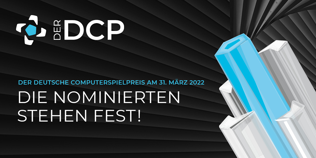 DerDCP's tweet photo. 🥳 🎮 🏆Der Deutsche Computerspielpreis gibt die Nominierten für das Jahr 2022 bekannt. Aus 456 Einreichungen hat die Jury die besten Spiele des Jahres ermittelt. Alle Nominierten findet Ihr auf https://t.co/lZlLJwgN0w Die Preisverleihung steigt am 31. März. #derDCP https://t.co/grrpwcIS0B
