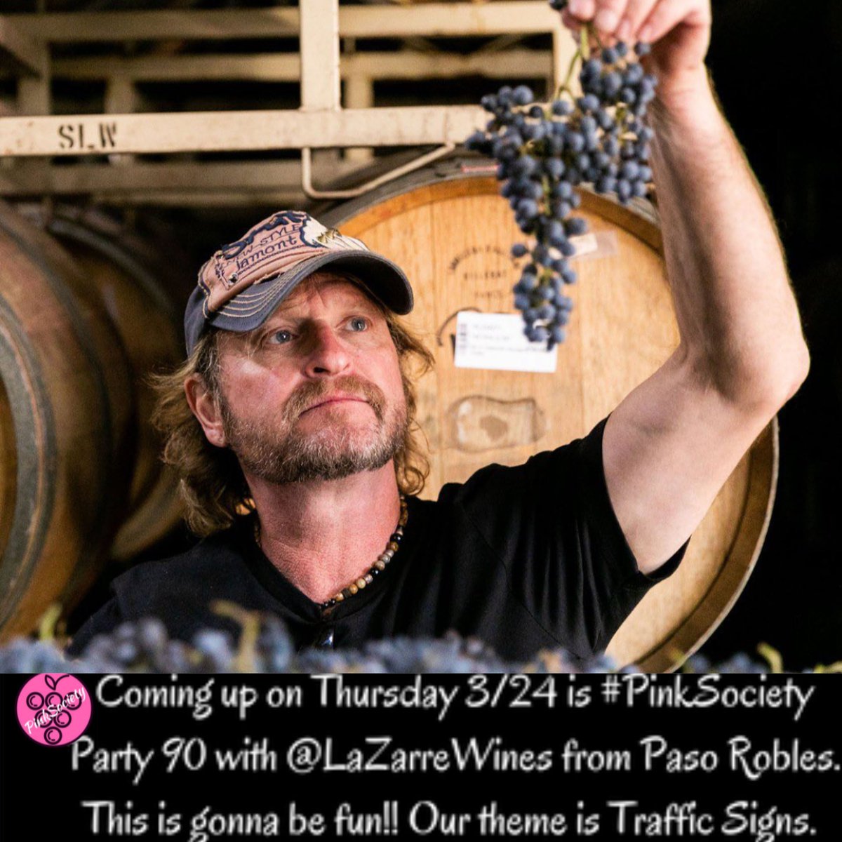 Please DM us your traffic sign photos today. Coming up on Thursday 3/24 is #PinkSociety Party 90 with <a href="/LaZarreWines/">LaZarre Wine Company</a> from Paso Robles. This is gonna be fun!! Our theme is Traffic Signs. Save the date. <a href="/boozychef/">boozychef</a> <a href="/jflorez/">Joe Florez</a> <a href="/CharlesMcCool/">Charles McCool ✈️</a> <a href="/rr_pirate/">Thomas Hughes</a>  <a href="/Kerryloves2trvl/">Kerry</a> <a href="/vdebrunner/">Gilbert Crispin, Abbot of Westminster</a>