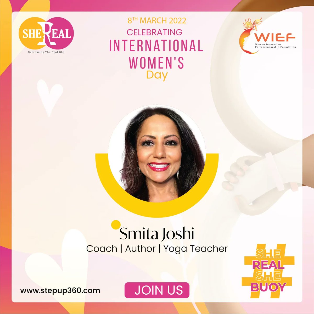 So, here we announce our Eminent Speakers for 8th &amp; 9th march on International Women's Day Program  #sherealshebuoy.
<a href="/WomenWief/">Women Innovation Entrepreneurship Foundation-WIEF</a>

To hear them tune into: (8th &amp; 9th march)
Live FB:- facebook.com/sherealthereal…
Live Youtube:- youtube.com/channel/UCkTJA…

#shereal #womenstandstrong