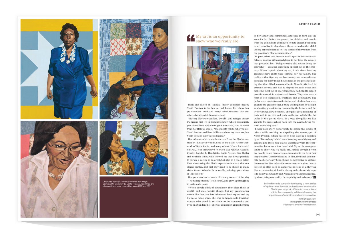 In the most recent issue of [EDIT] magazine, our Senior Editor Jennifer Wood meets one of Canada’s most exciting and uniquely talented artists Letitia Fraser @Letitiafraser_, photographed here by Meghan Tansey Whitton.