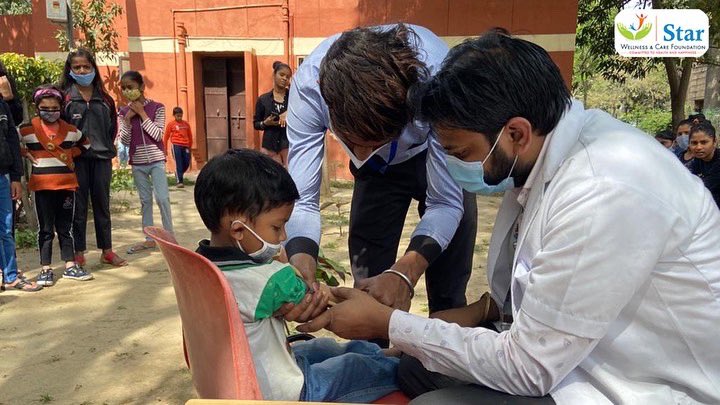 StarWCF's tweet photo. A Day wonderfully spent with SOS Village kids as we organised a #Healthcareprogram at SOS Children village, Faridabad on 6 March 2022 including H.B and Blood group screening along with the distribution of delicious and nutritious meal aims to counter malnutrition @AmritMahotsav https://t.co/C6nRvzo6LH