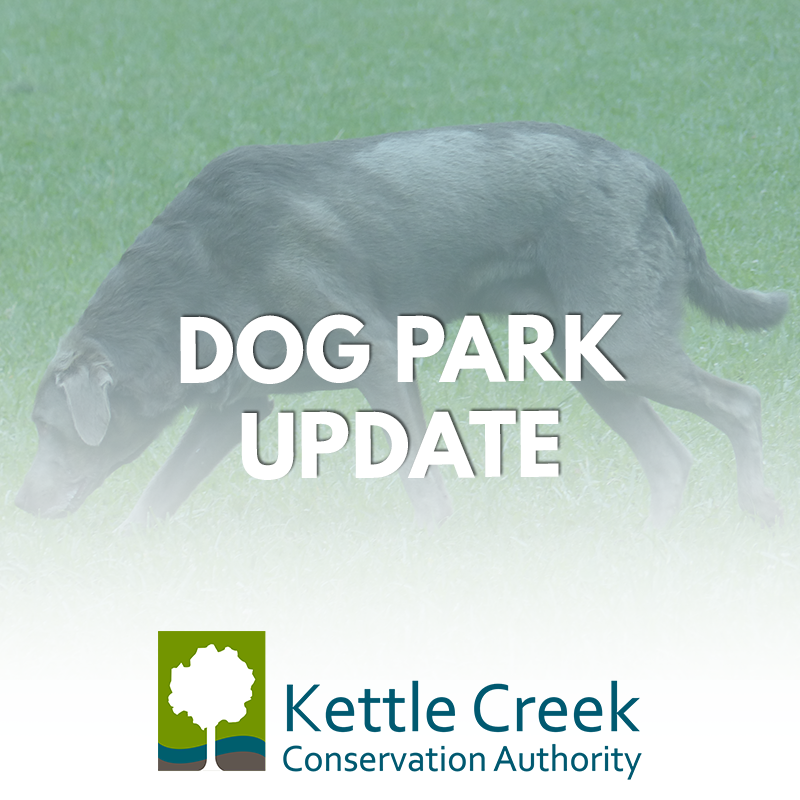 The Kettle Creek Dog Park is now open! #StOnt <a href="/MunCentralElgin/">Mun of Central Elgin</a>