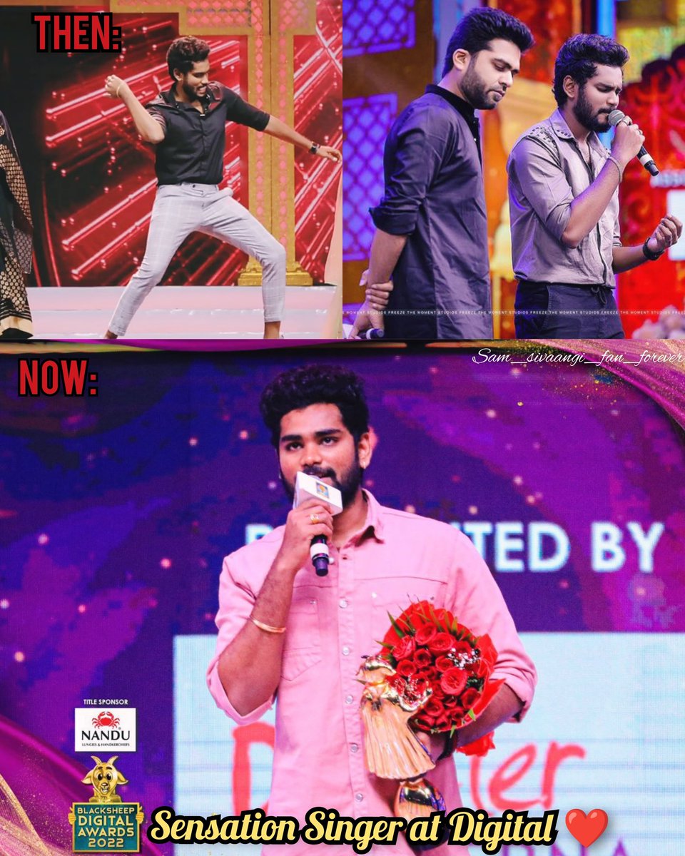ani_editz's tweet photo. This picture shows his growth in 1year 
Proud of you Samie
#SensationalSingerSamVishal https://t.co/DqdwLNAtiZ