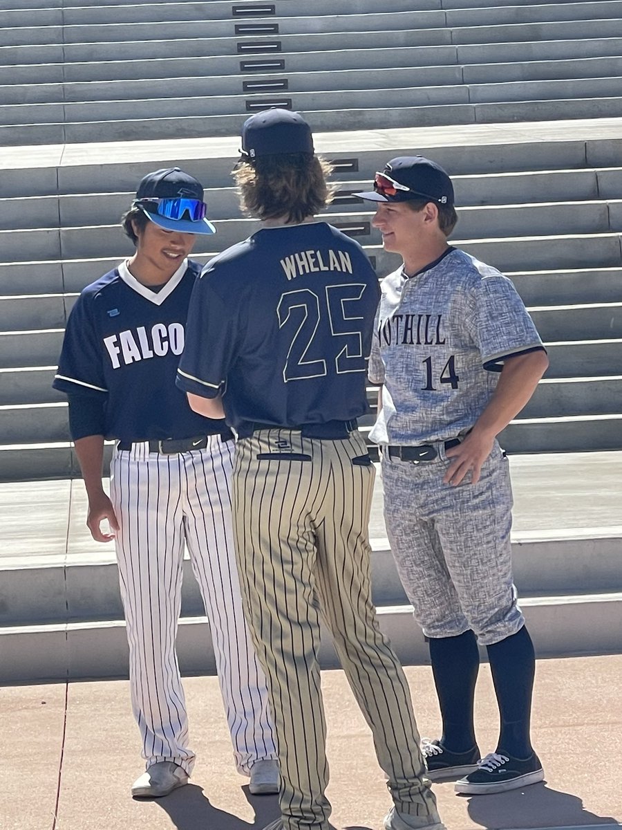 FHSNVbaseball's tweet photo. Baseball Media Day.  Your team captains represented!  #FalconBaseball #GoFoothill https://t.co/7oPeOeisvg