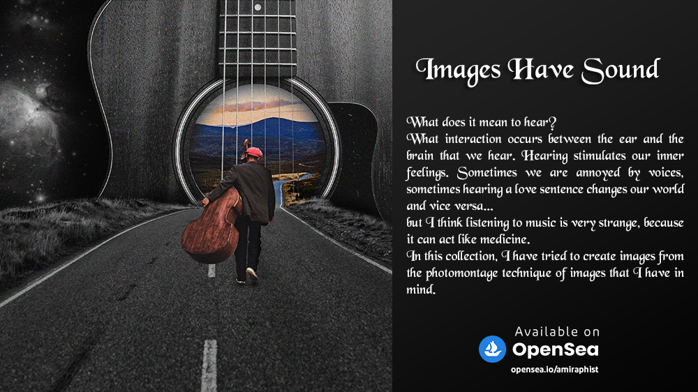 amiraphist's tweet photo. IHS #03
new piece added to "Image Have Sound" collection.
I have tried to create images of the dreams that are in my mind using the photo montage technique.
🌐https://t.co/l8NpDcbsKR

Via @opensea #nfts #nftcollector #nftart #NFTartist https://t.co/pHDPU5NIKK