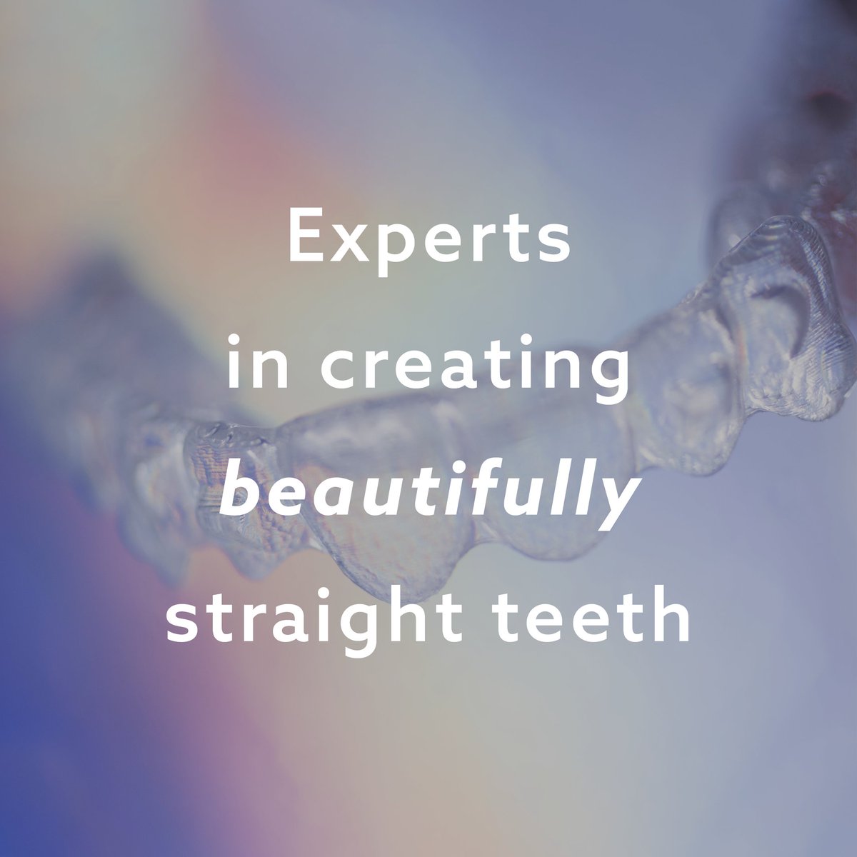 At Only orthodontics, in Bournemouth, we offer Invisalign which is the virtually invisible way to straighten teeth using a series of custom-made, nearly undetectable aligners.
We are specialists in Orthodontics! Give one of our team a call to book a free consultation today.