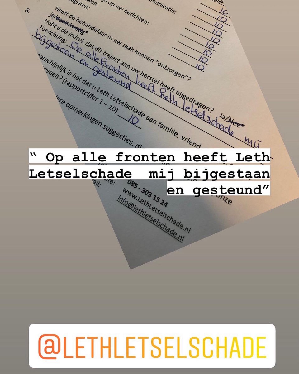 Leth Letselschade -Nationaal Keurmerk Letselschade tweet media