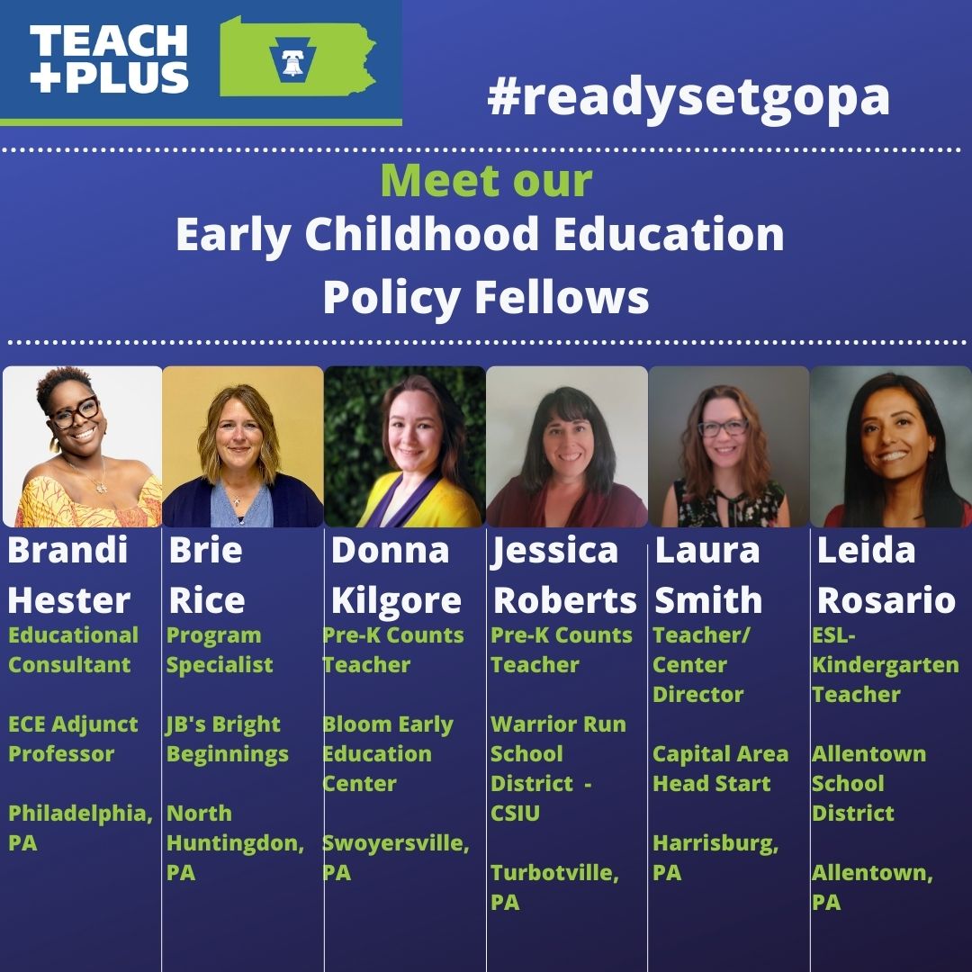 We became early childhood professionals because we want to make a difference!  #readysetgopa
