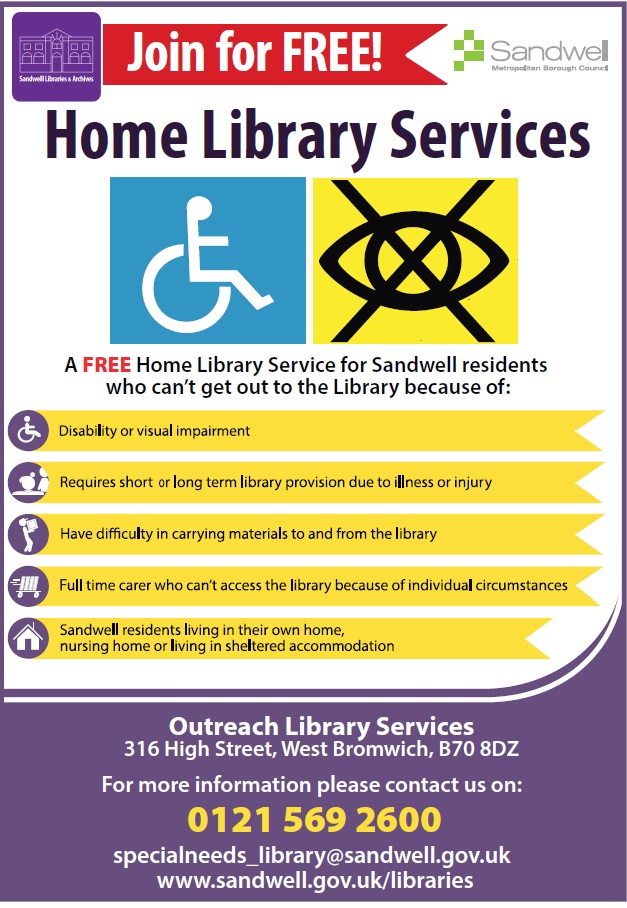sandwellcluster's tweet photo. Join for FREE! @sandwelllibs https://t.co/hdJVZ8ctZD