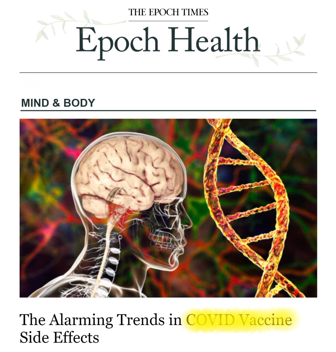 With 2/3 Americans having it in the body, medicine is learning and clinically experiencing new illnesses as described in &gt;1000 pre-print server/peer-review publications.  The four major organ systems affected are: 1) neurologic, 2) cardiovascular, 3) hematologic, 4) immunologic