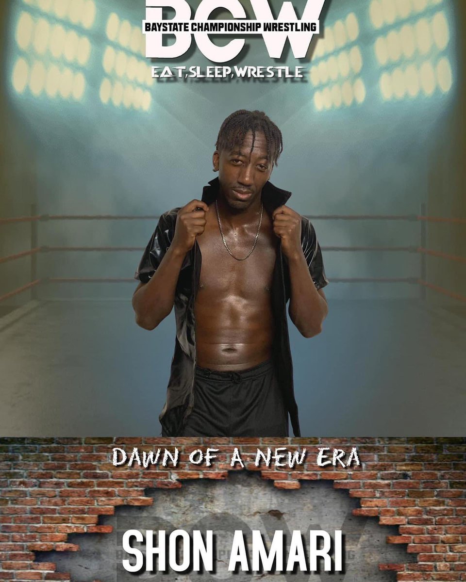 Shon_Amari_'s tweet photo. We welcome ALL-STAR Shon Amari to BCW 

Shon Amari is in the 8 person tournament to crown the 1st BCW WORLD CHAMPION
April 9th

Tickets go on sale next week

Stay tuned for more info
#DawnOfANewEra https://t.co/smVZGTRExr