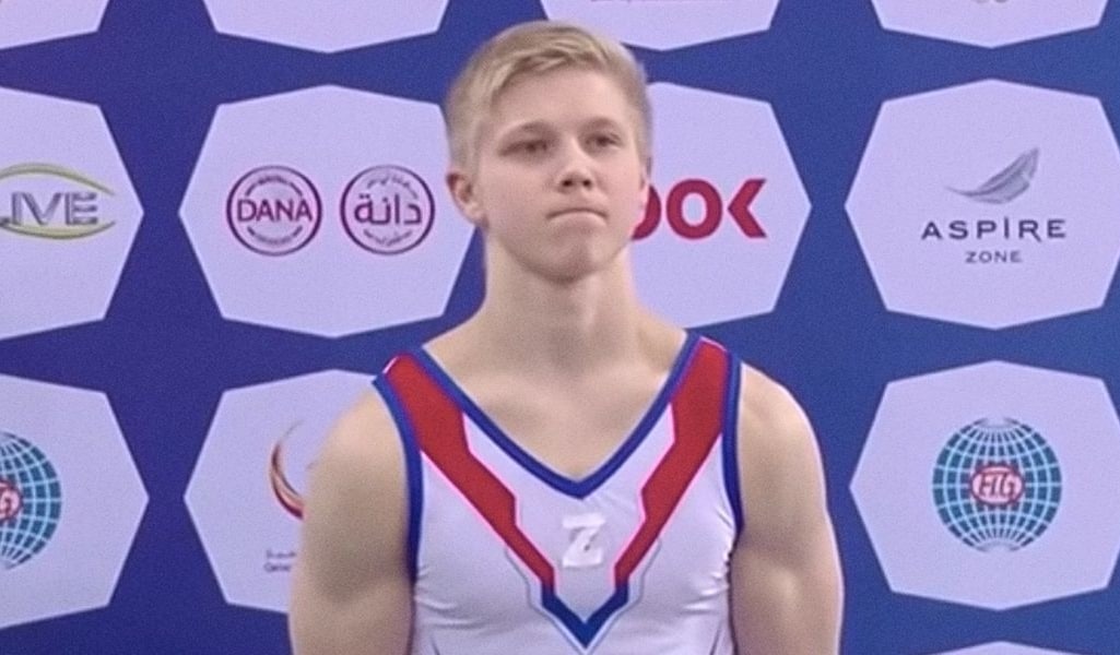The International Gymnastics Federation will open disciplinary proceedings against the gymnast Ivan Kulyak 

The Russian athlete went to the awards ceremony with the letter Z on his chest