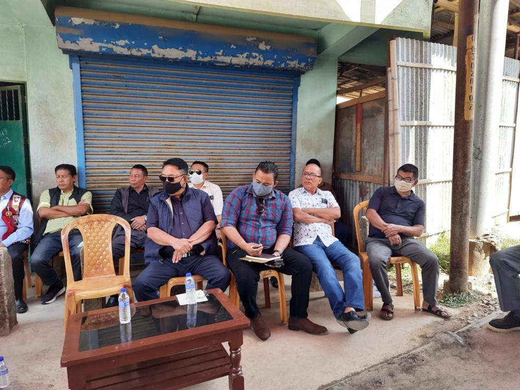 Moatoshi_2Dmr's tweet photo. Today, a long awaited road renovation was inaugurated at Kevijau and Angami signal Dimapur. The Councils of the two villages undertook the black topping and concrete paving work with financial assistance from the LADPF, 2021-22,  Dimapur II A/C
@MyGovNagaland @dipr_nagaland https://t.co/m0VryA0TKd