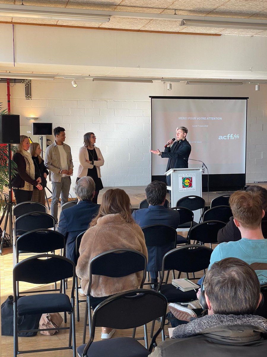NKurmayer's tweet photo. I have the pleasure of moderating an event on the sustainability event in football today organized by @VilleBruxelles @ACRplus &amp; the EU's #lifetackle @LIFE_TACKLE_EU https://t.co/bUDCLb3DWt