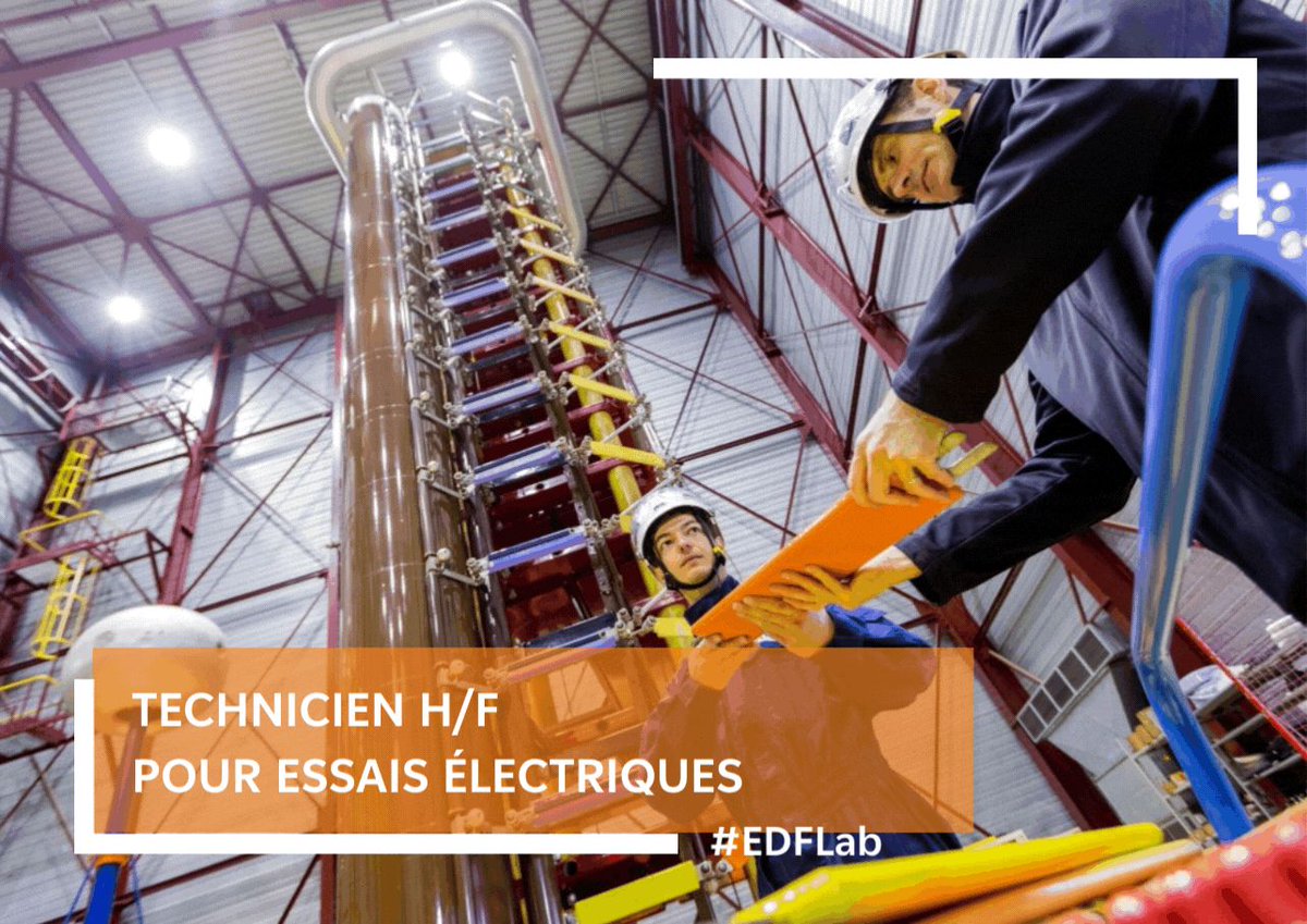PhilippeLouis77's tweet photo. #Recrutement #EDFLab
Technicien pour essais électriques H/F sur le superbe site des Renardières où est venu @MrBidouille d'ailleurs 😉
👉https://t.co/N7EZec5tdZ

Demandez-lui comment il a trouvé nos installations ! Je crois qu'il a même fait une vidéo : https://t.co/Q6C0dK790R https://t.co/Pqf4Rk2763