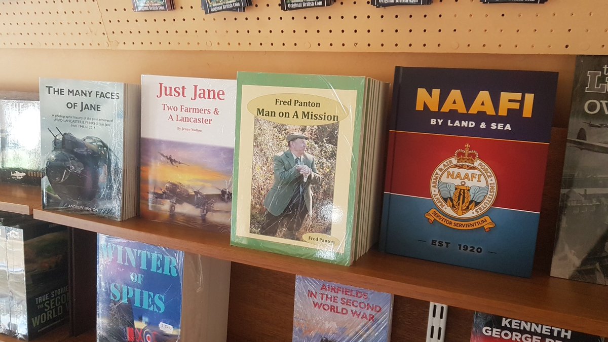 NAAFI By Land & Sea Has Just landed at the lincsaviation.co.uk and sits proudly on the shelf in the shop. Why not go for a visit, grab a book and sit in the NAAFI CAFE for a well earned 'Char and Wad'. @NX611JustJane @NAAFI1920
