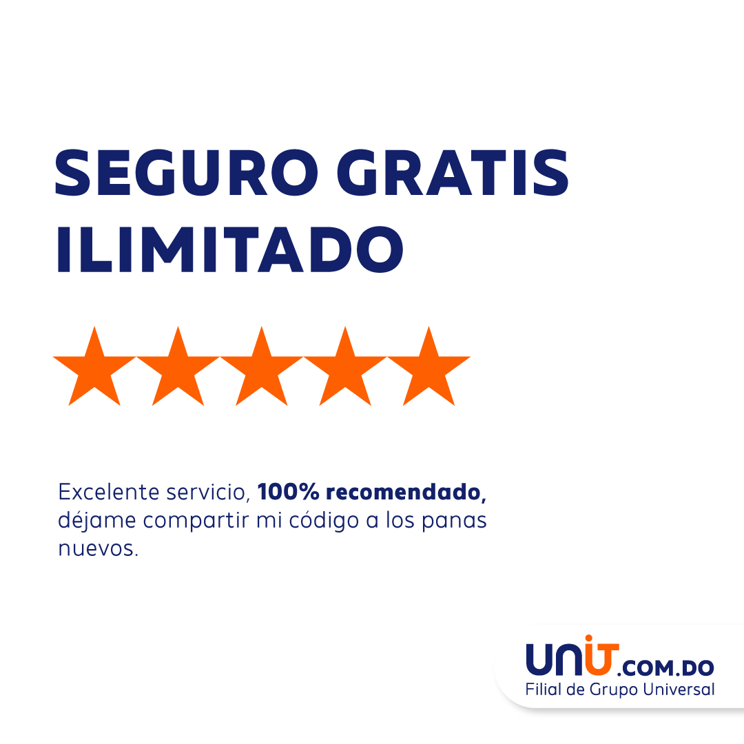 holaunit's tweet photo. Así como recomiendas ese restaurante o tu serie favorita, invita a tus amigos a obtener un mes gratis con nosotros. 😎🙌  
#Unit #HolaUnit #UnitRD #Referimiento #SeguroGratis

1/2 https://t.co/GcnK9uVzO9