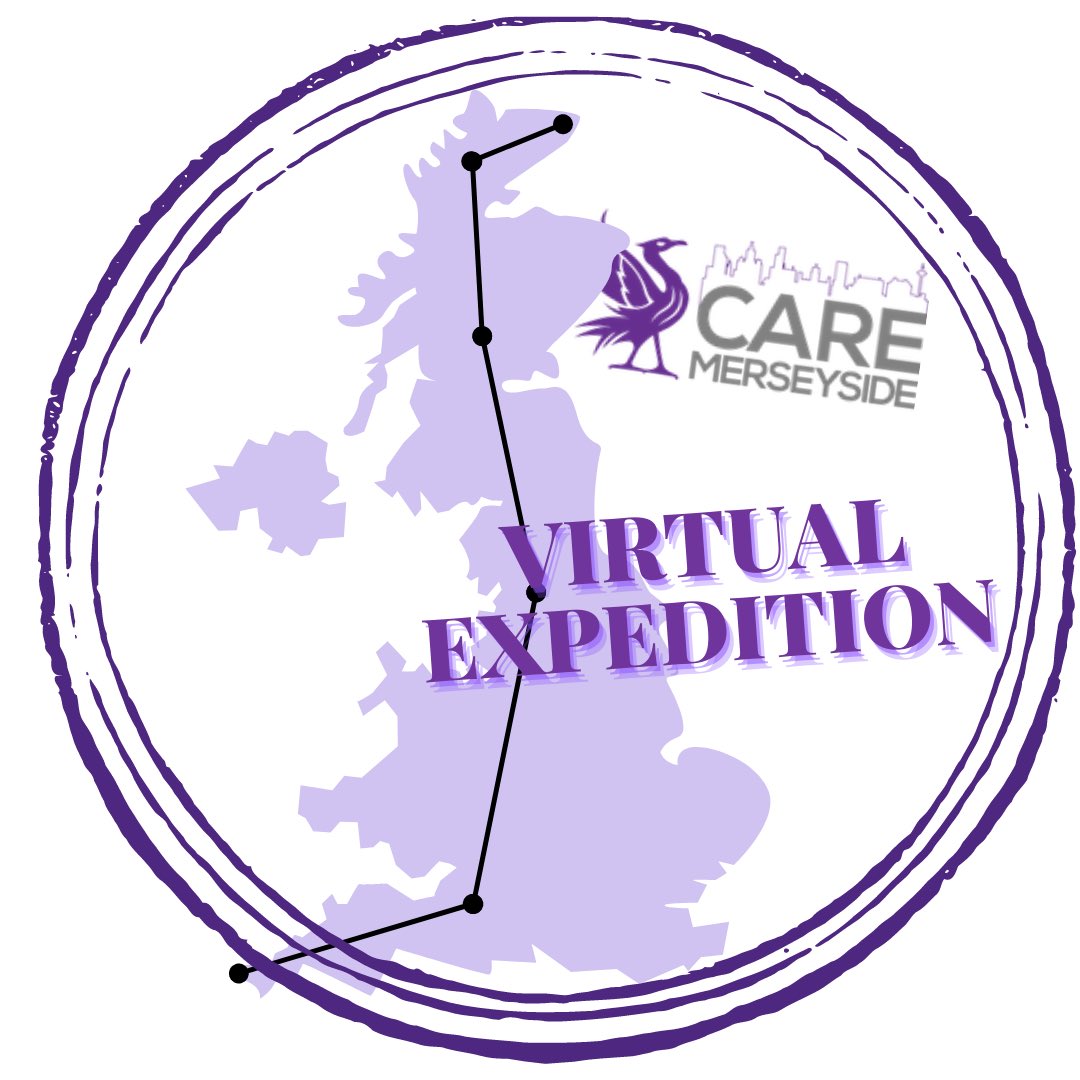 CareMerseyside's tweet photo. Our virtual expedition team put in a great effort during week 1! Which saw us travel 270 miles taking us past 3 major milestones. Take a scroll through the pics to see where we are up to! ๐ #virtualexpedition #landsendtojohnogroats #walking #socialprescribing https://t.co/I8AGYnNPnM