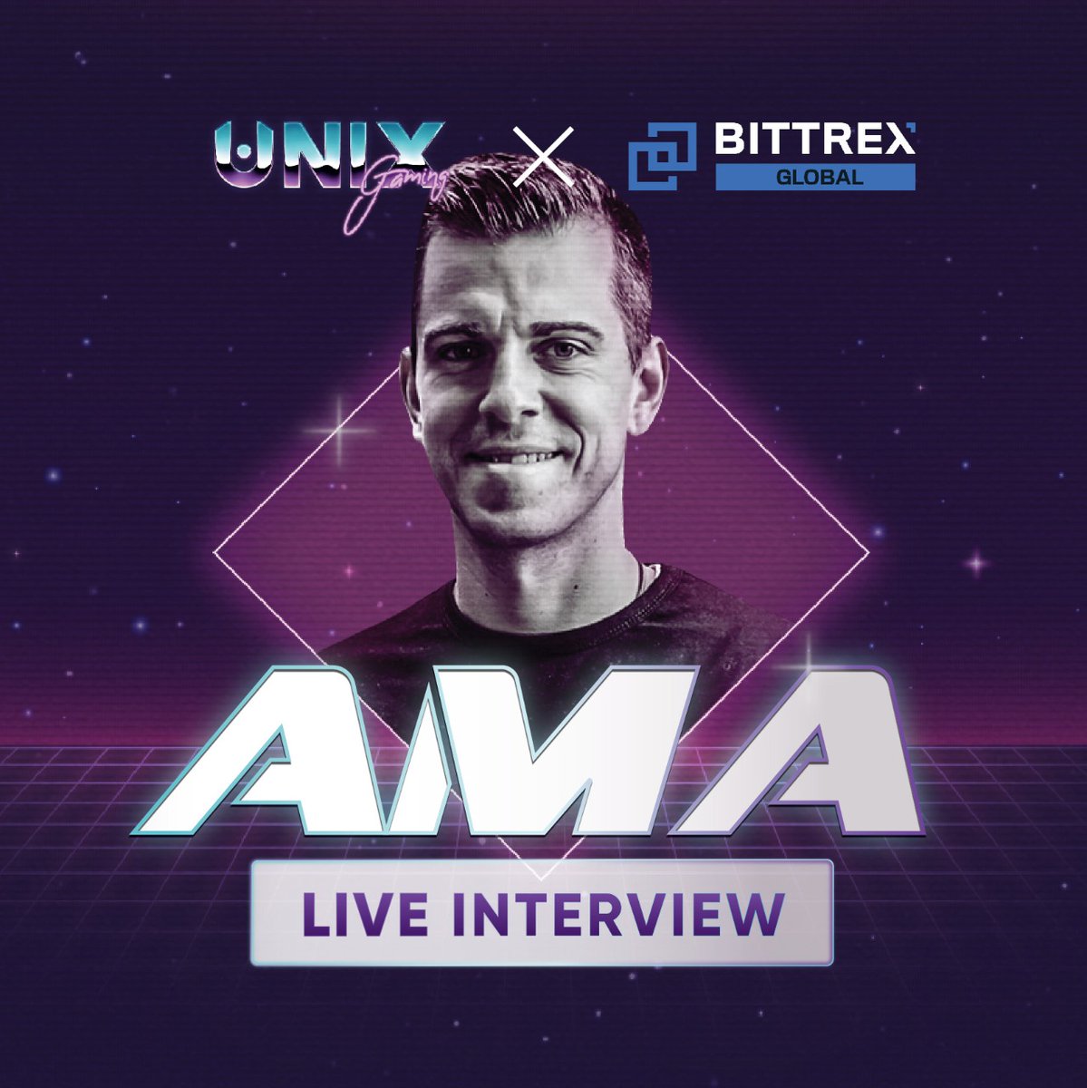 itsmiroko's tweet photo. Hello, #UNIX Community! 👋
Watch @BittrexGlobal's latest #AMA interview with our CEO, Mirko Basil (@GamefiCeo) as they talk over #UNIXGaming's humble emergence from being a #CryptoGamingGuild, #DAO, #Metaverse, and more!
Link:👉https://t.co/TVrPXWHyv7
#NFTGaming #Bittrex #P2E https://t.co/fOx6fiB6z8