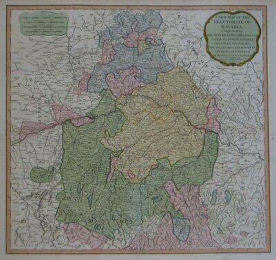 NewWorldMaps's tweet photo. Happy #MapMonday!
Genuine large-format 1794 antique map of part of southern Germany in original hand color, published by Laurie & Whittle more than 225 years ago.
$207.99
https://t.co/0sSuqETrnc
#AntiqueMap #Germany #maps #history #cartography #ephemera #decorideas #MapDealer https://t.co/7xI6QTR8PH
