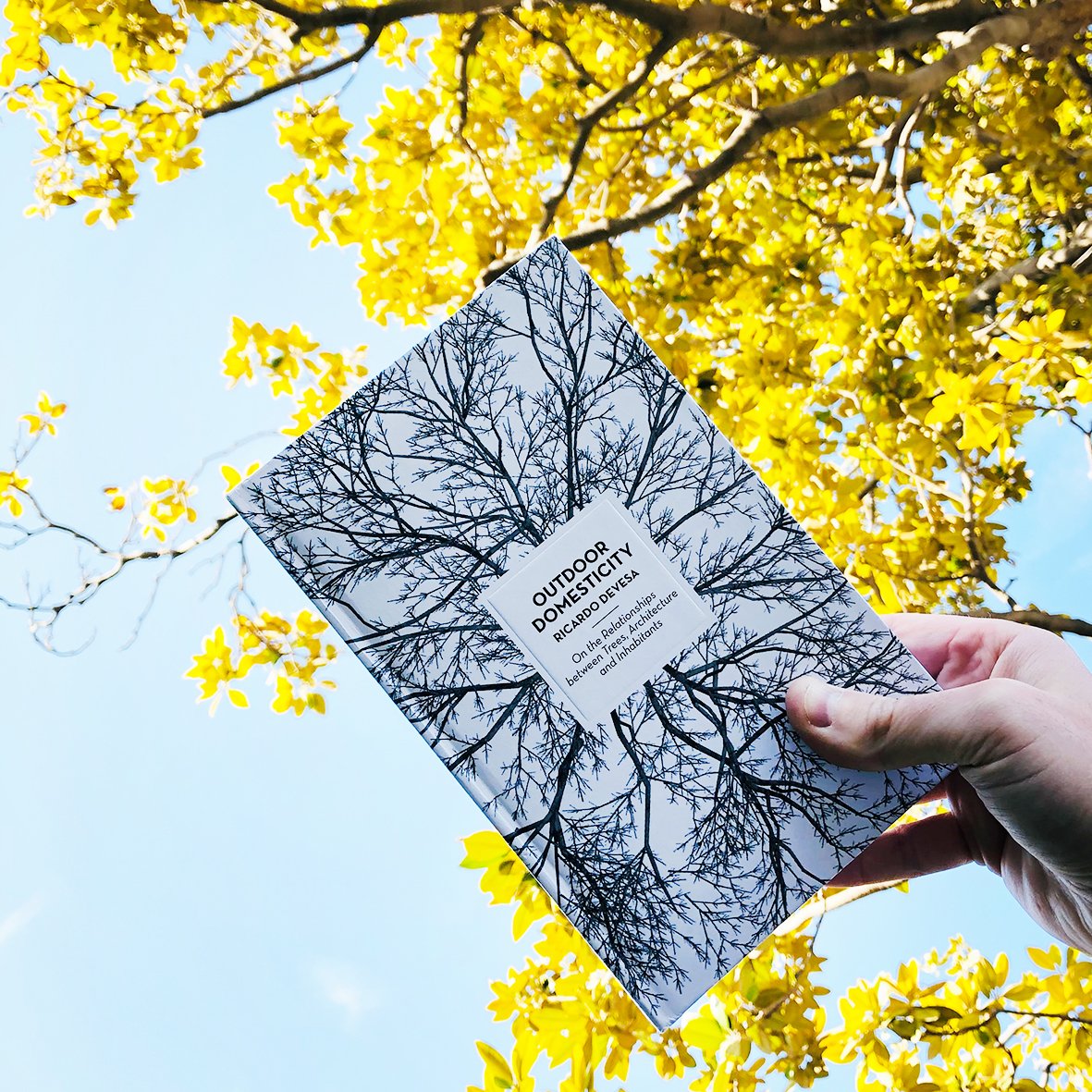 #LAUNCHING
Outdoor Domesticity is a book by 
<a href="/RICARDODEVESA/">RICARDO DEVESA</a> @RicardoDevesaD1 on the #Relationships between #Trees, #Architecture, and Inhabitants

Find it at actar.com/product/outdoo…